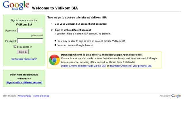 Studija Vidikom, SIA